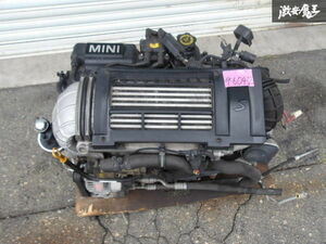 BMW MINI 純正 RE16 R53 MINI ミニ クーパーＳ W11B16A 6MT 右H スーパーチャージャー エンジン 原動機 ミッション 約10万km