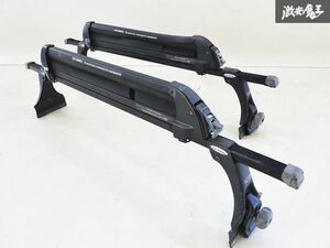 CARMATE カーメイト RV-INNO 汎用 スノーキャリア ルーフキャリア ベースレール ベースキャリア 2本 全長約122cm 高さ約34cm 即納