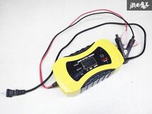 社外 バッテリーチャージャー バッテリー充電器 バッテリー 充電器 チャージャー 12v 8A 全自動 パルス修理液晶 即納_画像1