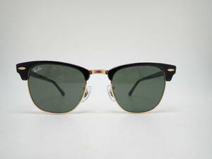 42551 ★ Ray-Ban レイバン CLUBMASTER RB3016 W0365 49□21 140 3N ★ 中古品 度無し