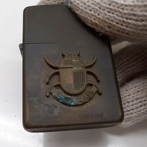 ZIPPO ジッポーライター 1986年 SCARAB コガネムシ 黄金虫 喫煙具 中古品　zejだ_画像7