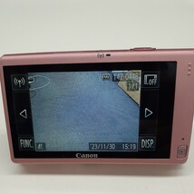 Canon キャノン IXY 420F コンパクトデジタルカメラ ピンク バッテリーチャージャー 箱説明書等付属　zejま_画像8