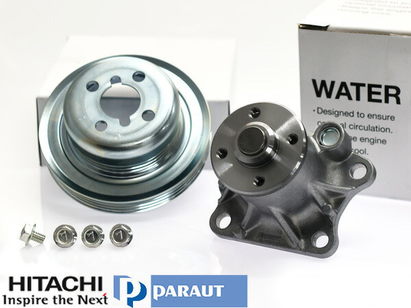 サンバー S500J S510J ウォーターポンプ 対策プーリー セット 日立 HITACHI ※赤帽車のみ H26.09~H29.11 送料無料