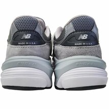 New Balance ニューバランス Made in USA 990 v6 GL6 M990GL6 26.5cm 中古 美品 付属品完備 メンズ スニーカー グレー I2310K451_画像7