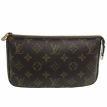 LOUIS VUITTON ルイ・ヴィトン モノグラム ポシェット アクセソワール M51980 初期型 金具片方 ストラップ欠品 上品 【中古品】 U2311K290_画像1