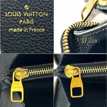 Louis Vuitton ルイヴィトン ポルトフォイユ クレマンス モノグラム アンプラント ノワール M60171 SP3187 長財布 【良品】 U2311K413_画像9