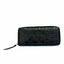 Louis Vuitton ルイヴィトン ポルトフォイユ クレマンス モノグラム アンプラント ノワール M60171 SP3187 長財布 【良品】 U2311K413_画像2