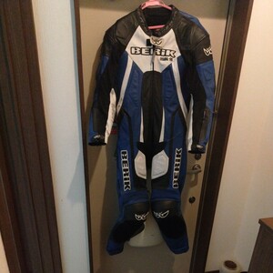  Berik BERIK racing suit One-piece size L leather coverall 