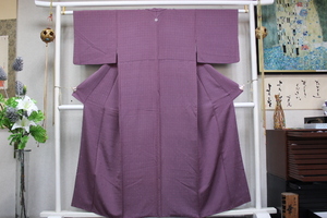  kimono now former times 6008 undecorated fabric kimono wide collar . hand .. tailoring purple . color (.. wistaria color. .. color ) house .[.. wistaria ] length 154cm