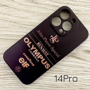 JPS ロータス iPhone 14 Pro ケース F1 Lotus ルノー 98T アイルトン・セナ スマホ