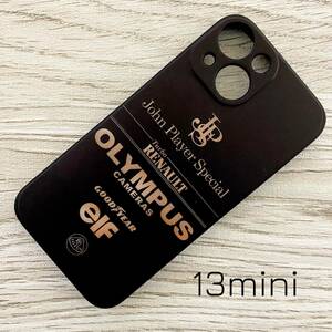 JPS ロータス iPhone 13 mini ケース F1 Lotus ルノー 98T アイルトン・セナ スマホ