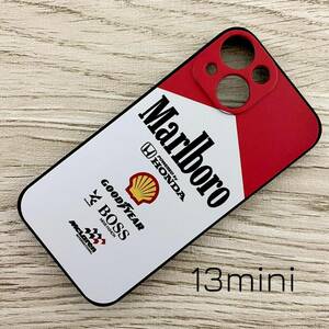 マールボロ マクラーレン ホンダ iPhone 13 mini ケース F1 McLaren Honda マルボロ アイルトン・セナ スマホ