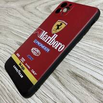 マールボロ フェラーリ iPhone 11 Pro Max ケース F1 Ferrari マルボロ プロスト アレジ シューマッハ スマホ_画像2