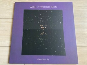 DEADBUNDY 名曲カバー アナログ盤「Wish It Would Rain」！