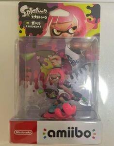 amiibo スプラトゥーン アミーボ ガール ネオンピンク