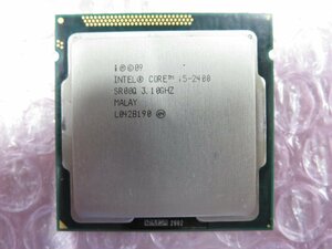 Core i5-2400 (Sandy Bridge) 3.1GHz SR00Q LGA1155 中古 H8573