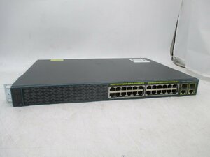 Cisco Catalyst 2960 Plus Series SI PoE WS-C2960+24PC-S V01 中古 Q0418