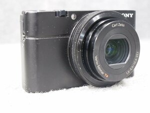 SONY Cyber-shot DSC-RX100 Carl Zeiss コンパクトデジタルカメラ 通電 ジャンク B50193