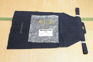 s6893◇綿袴単品◆剣王・正藍染#8000◆紐下92cm◆サイズ24◆165cm前後くらい◆未使用置き古し品◆美品◆刺繍なし◆剣道