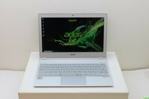 11.6型フルHD タッチパネル エイサー Acer Aspire S7-191-F74Q i7-1.9GHz 4GB SSD-128GB Win10Pro 無線 ウルトラブック