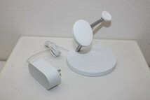 MagSafe公式認証 磁気 ワイヤレス 充電器 Belkin WIZ017 BOOST CHARGE PRO 3-in-1 Wireless Charging Stand With MagSafe ベルキン_画像9