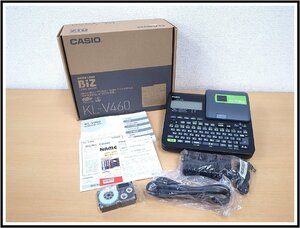 未使用品　CASIO カシオ　NAME LAND BiZ LABEL WRITER ネームランド BiZ ラベルライター　KL-V460