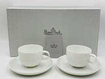 2 [未使用保管品] Rosenthal ローゼンタール カップ&ソーサー 2客セット 箱付き_画像1