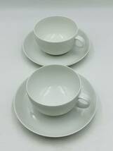 1 [未使用保管品] Rosenthal ローゼンタール カップ&ソーサー 2客セット 箱付き_画像4