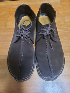 クラークス Clarks スエード ブラウン デザートブーツ