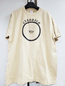 クラシック CLASSICS ステアリング ローライダー Ｔシャツ L (現) ライトベージュ 32スポーク キャデラック バンジョー レトロ