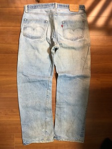 70's Levi’s リーバイス 501 66 後期 ボタン裏 6 赤耳 ビッグサイズ ヴィンテージ デニム パンツ ジーンズ アメカジ 古着 ボロ ダメージ