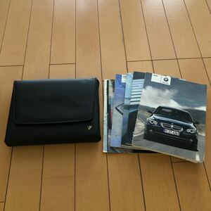 BMW owner manual 525i 530xi 540i 550i case attaching 