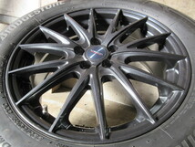 冬用set!! Weds VELVA (ガンメタ) (17x7+48 5H/100) バリ溝(BS DM-V3/2022) 225/60R17 スバル XV フォレスター 他にも!! 格安1,000売切り!!_画像4