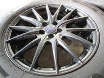 冬用set!! Weds VELVA (ガンメタ) (17x7+48 5H/100) バリ溝(BS DM-V3/2022) 225/60R17 スバル XV フォレスター 他にも!! 格安1,000売切り!!_画像10