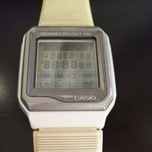 CASIO□DATA BANK□ホワイト□VDB-101JIM□invisible machine□タッチスクリーン