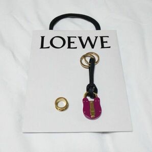 LOEWE□指輪リング＆キーホルダー2点セット