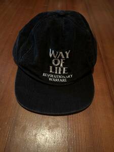 CORDUROY CAP WAY OF LIFE キャップ帽子 キャップ　帽子　キムタク