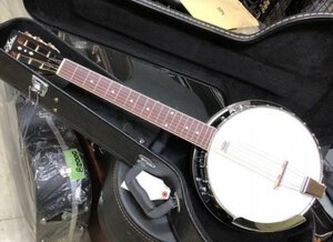 Aria　SB-10G ＰＵ搭載 ギターバンジョー GuitarBanjo SB10G　バンジョーギター