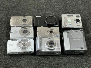 126●〇 CANON IXY PC1206 PC1038 / NICON COOLPIX S6600 等 デジカメ まとめて 〇●