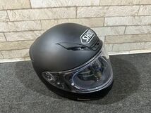 141●〇 SHOEI フルフェイス ヘルメット Z-7 マッドブラック / ショウエイ 〇●_画像2