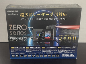 コムテック　ZERO 709LV GPSレーザー探知機 GPS最新データ2023年12月01日アップデート済・対策修理メーカー検査済　中古品