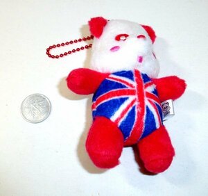 (16Hb). wistaria thousand ..~ Panda London key holder ( red ) [AAA TOUR 2012 -777- TRIPLE SEVEN]