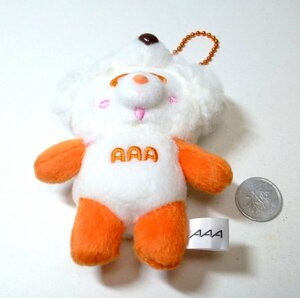 (16Hg) west island ...~ Panda mascot key holder ~WAN WAN WAN~( orange ) [AAA FAN MEETING ARENA TOUR 2018~FAN FUN FAN~]