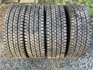 バリ山【中古4本セット】ダンロップ SP001 215/70R17.5 123/121J 2018年製造 約8分山 DUNLOP 税込み