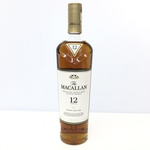 【中古】【未開栓】MACALLAN　マッカラン　シェリーオーク　12年　700ml 40％[240006503217]