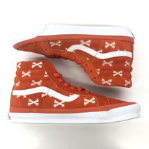 【中古】VANS WTAPS VAULT SK8-HI LX ORANGE　WHITE 28cm バンズ ダブルタップス スケーター [240066120110]_画像6