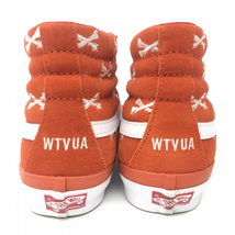 【中古】VANS WTAPS VAULT SK8-HI LX ORANGE　WHITE 28cm バンズ ダブルタップス スケーター [240066120110]_画像3