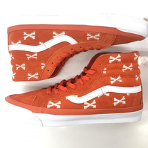 【中古】VANS WTAPS VAULT SK8-HI LX ORANGE　WHITE 28cm バンズ ダブルタップス スケーター [240066120110]_画像7