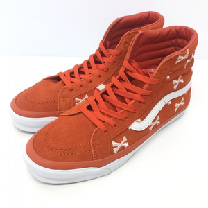 【中古】VANS WTAPS VAULT SK8-HI LX ORANGE　WHITE 28cm バンズ ダブルタップス スケーター [240066120110]