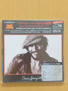 【美品】ブルース・スプリングスティーン 紙ジャケットCD 「アズベリー・パークからの挨拶」